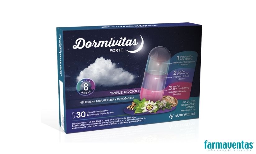 Aurovitas presenta Dormivitas FORTE, un complemento para mejorar el sueño