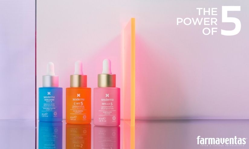 Sesderma presenta The Power of 5, una nueva generación de sérums con eficacia clínica y alta tolerancia