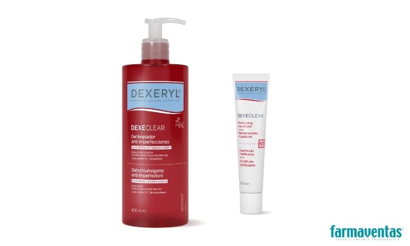 Dexeryl lanza Dexeclear, su nueva gama para pieles con tendencia acneica