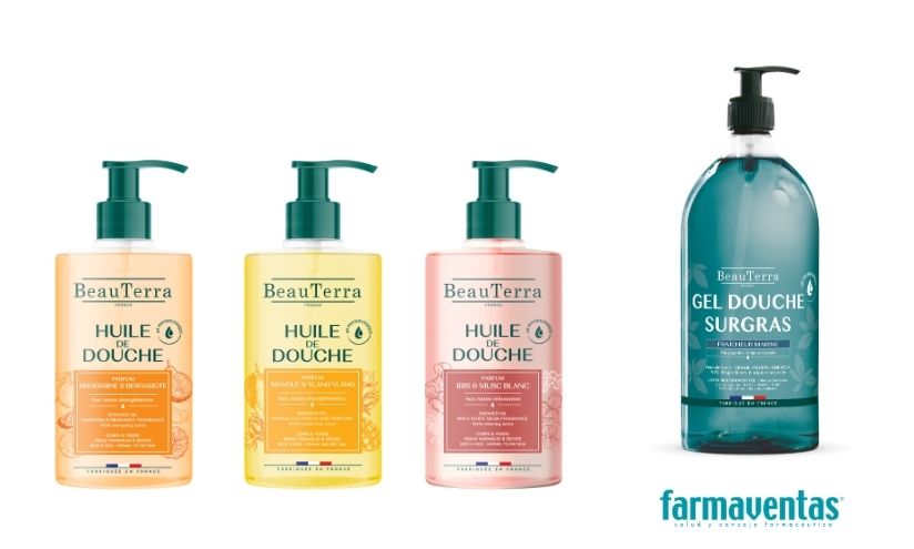 BeauTerra renueva sus Aceites de Ducha y lanza un nuevo Gel de Ducha