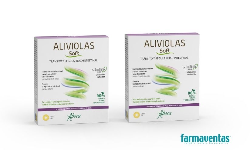 Aliviolas Soft de Aboca, libera el intestino con delicadeza