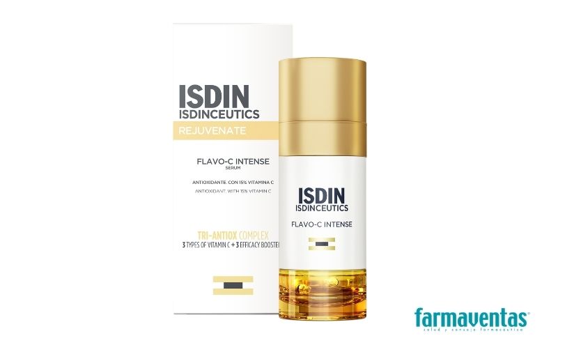 Flavo-C Intense, un sérum bifásico formulado con un 15% de Vitamina C