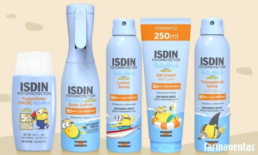 ISDIN incorpora a los Minions en su línea de fotoprotección pediátrica