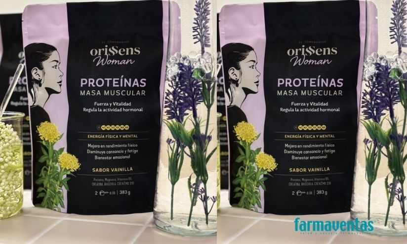 Orissens Woman presenta las primeras proteínas para mujeres a partir de los 40 años
