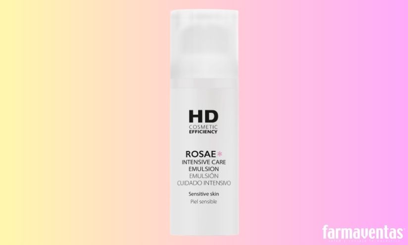 HD Rosae, Emulsión Cuidado Intensivo para pieles sensibles con rojeces 