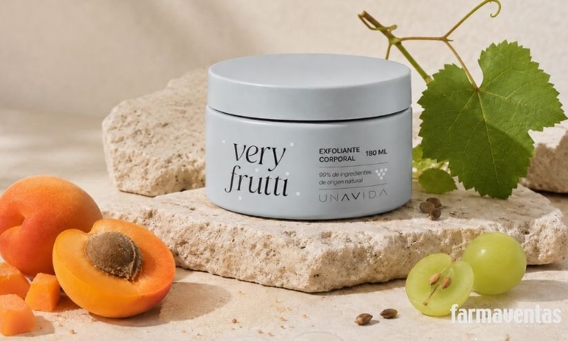 Unavida Cosmetics amplía su catálogo con el exfoliante corporal Very Frutti