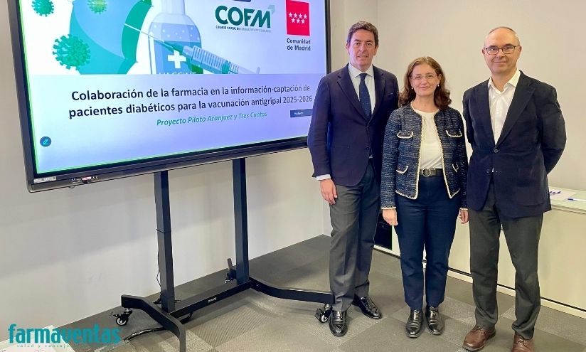 Farmacias de Aranjuez y Tres Cantos impulsan la vacunación antigripal entre pacientes con diabetes