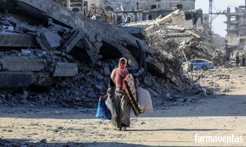 Farmamundi amplía su respuesta humanitaria en Gaza ante la persistente crisis alimentaria tras el alto el fuego