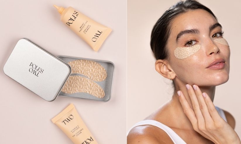 Parches de silicona reutilizables Two Poles para el contorno de ojos