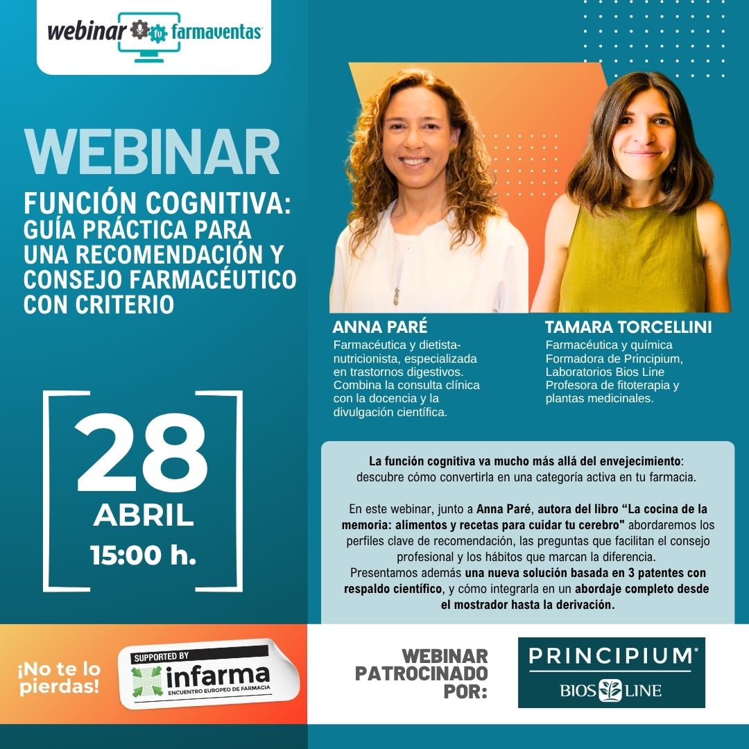 FUNCIÓN COGNITIVA: GUÍA PRÁCTICA PARA UNA RECOMENDACIÓN Y CONSEJO FARMACÉUTICO CON CRITERIO