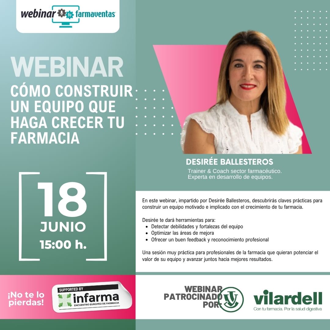CÓMO CONSTRUIR UN EQUIPO QUE HAGA CRECER TU FARMACIA