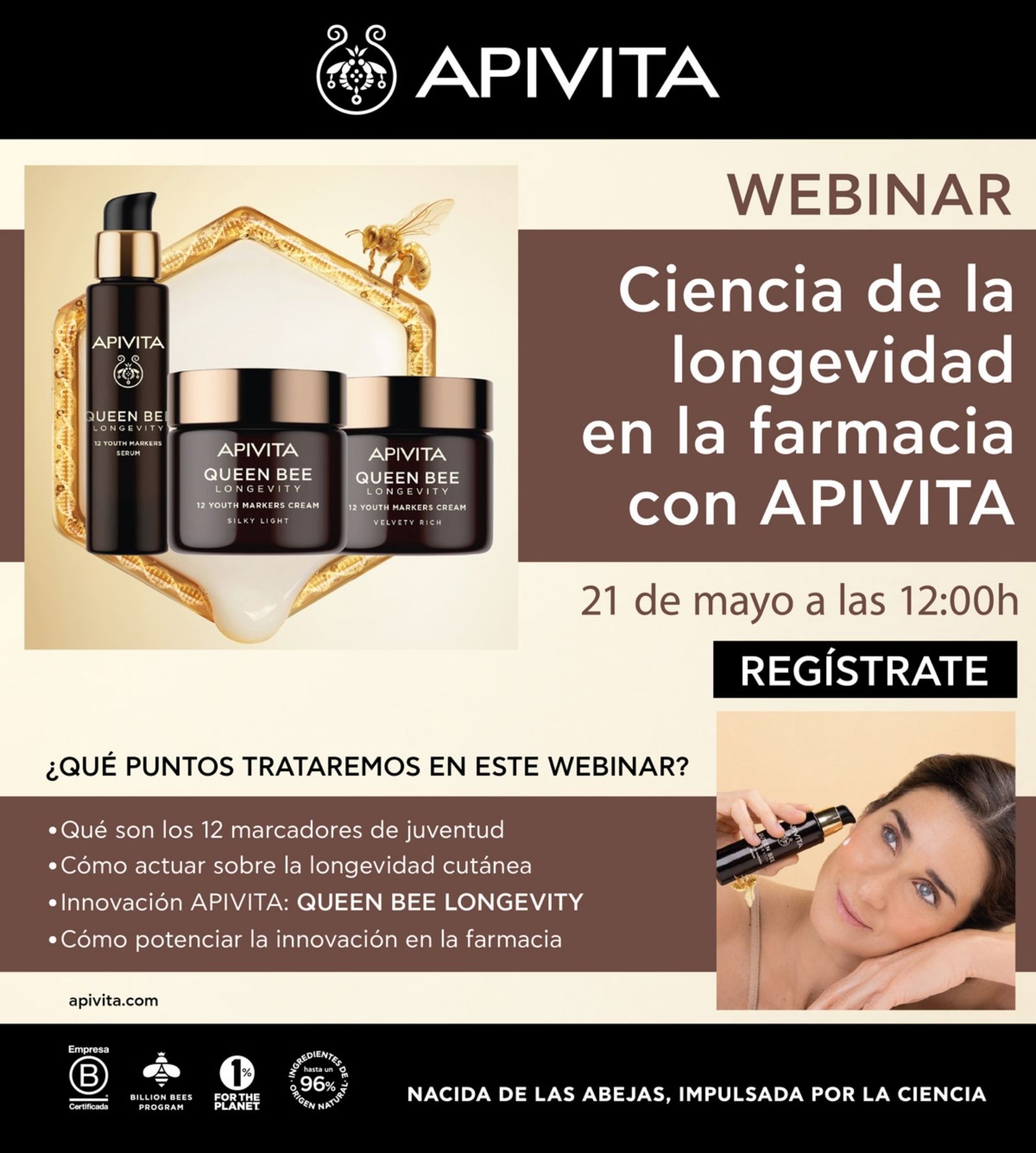 CIENCIA DE LA LONGEVIDAD EN LA FARMACIA CON APIVITA