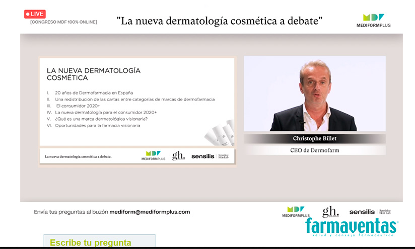 Christophe Billet, CEO de Dermofarm