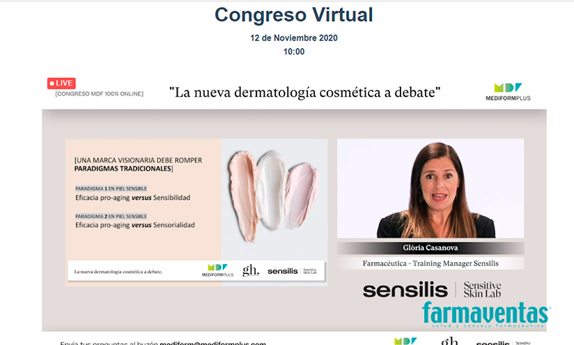 Gloria Casanova farmacéutica y Training Manager de Sensilis 