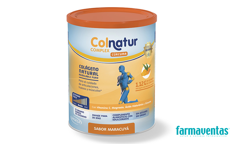 Colnatur, el colágeno natural* que cuida tus articulaciones, huesos y  músculos**