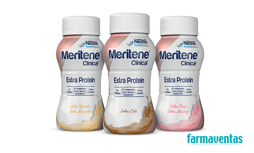 Nuevo Meritene® Clinical Extra Protein de Nestlé Health Science -  Farmaventas - Noticias para la Farmacia y el Farmacéutico