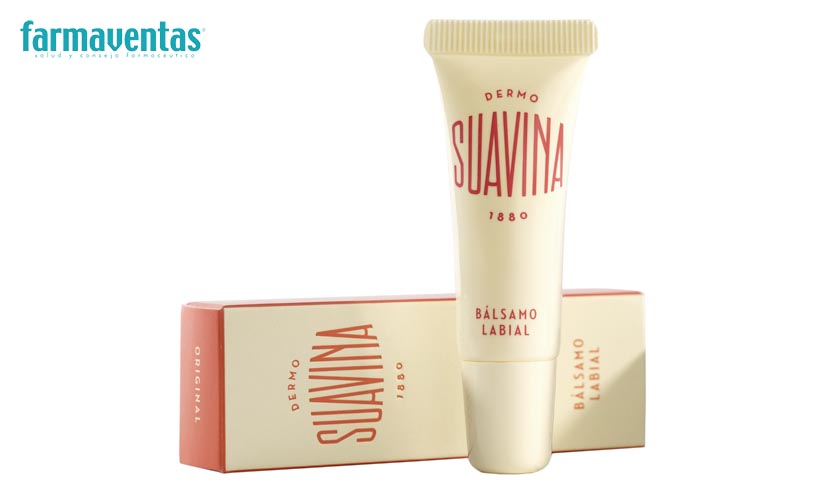 Suavina: Bálsamo labial aceite almendras