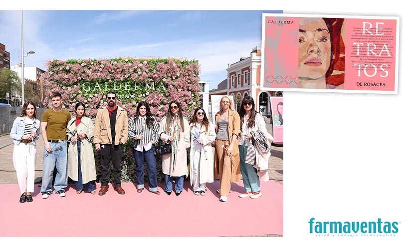 Galderma lanza la campaña Retratos de Rosácea con el objetivo de visibilizar la enfermedad en el marco del Mes de Concienciación sobre la Rosácea
