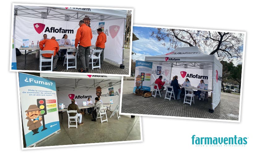 Aflofarm inicia hoy una campaña nacional para concienciar sobre salud respiratoria: cooximetrías en Sevilla, Madrid y Barcelona 