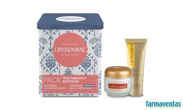 Liposomial Antienvejecimiento refuerza su presencia en el cuidado de la piel madura en farmacia