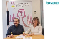 El Colegio de Farmacéuticos y AFIBUR firman un convenio para concienciar a los burgaleses