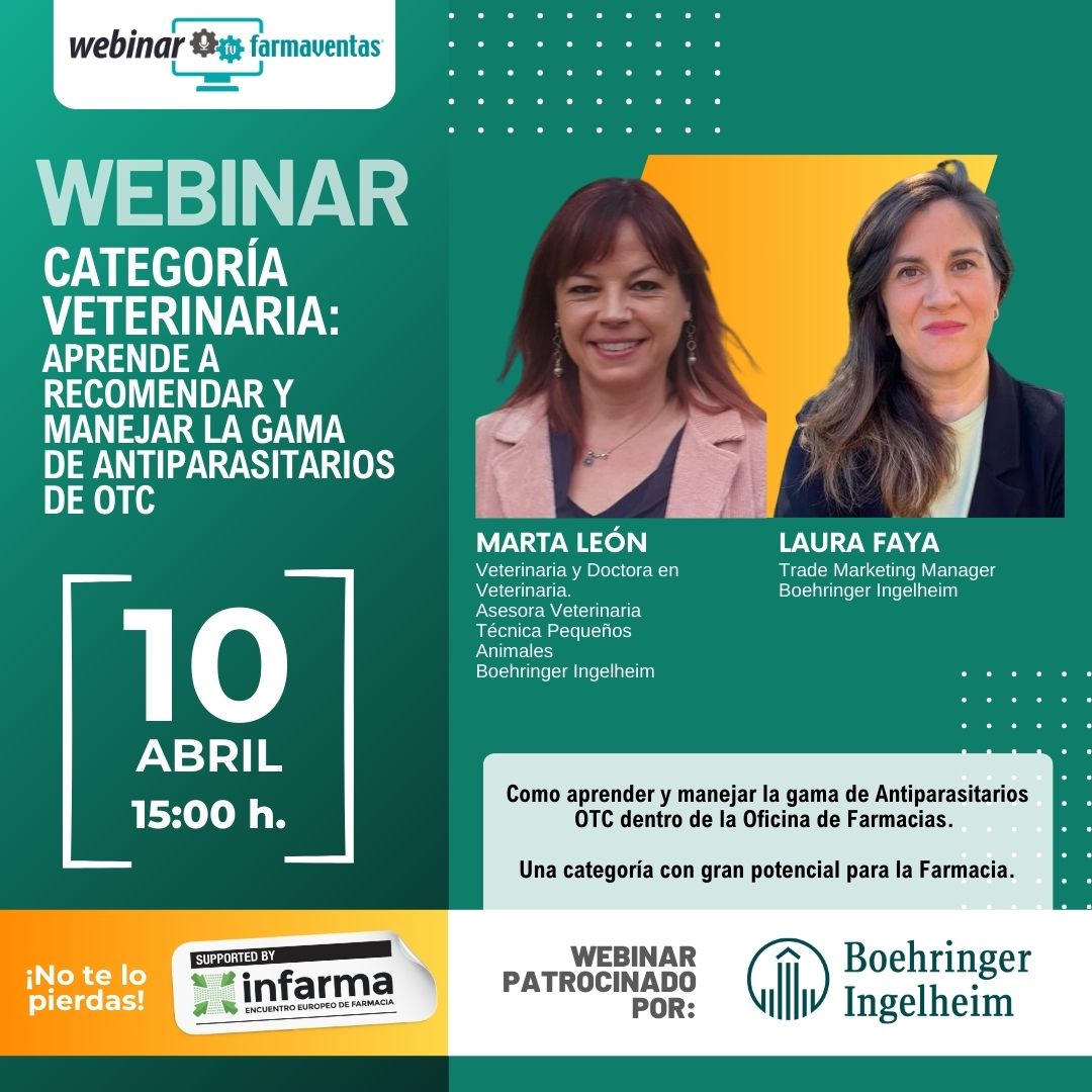 CATEGORÍA VETERINARIA: Aprende a recomendar y manejar la gama de Antiparasitarios de OTC