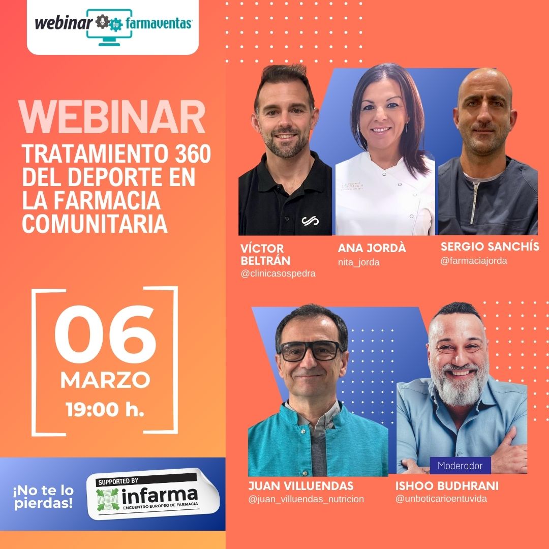 TRATAMIENTO 360 DEL DEPORTE EN LA FARMACIA COMUNITARIA
