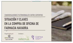 CONVERSIONES PATRIMONIALES ENTRE EXPERTOS. SITUACIÓN Y CLAVES EN LA COMPRA DE FARMACIA EN NAVARRA