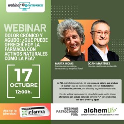 DOLOR CRÓNICO Y AGUDO: ¿Qué puede ofrecer hoy la farmacia con activos naturales como la PEA?