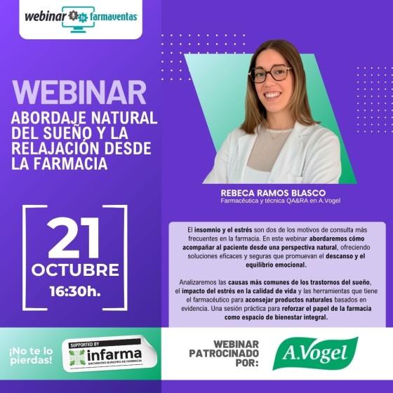 ABORDAJE NATURAL DEL SUEÑO Y LA RELAJACIÓN DESDE LA FARMACIA