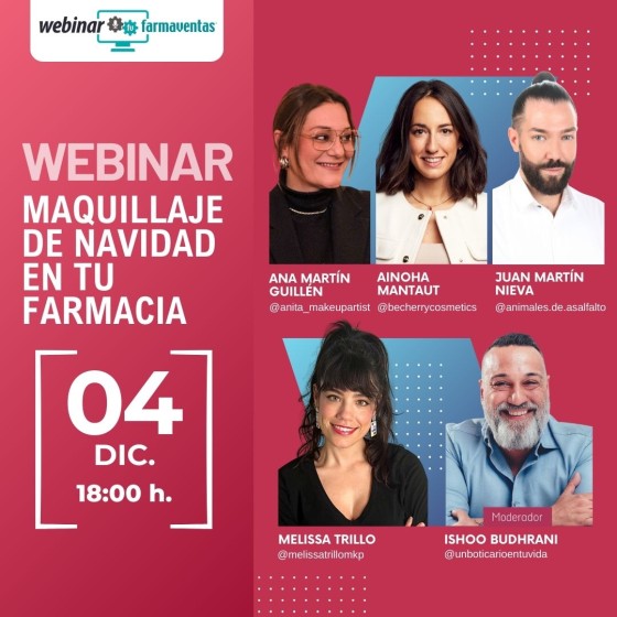 MAQUILLAJE DE NAVIDAD EN FARMACIA