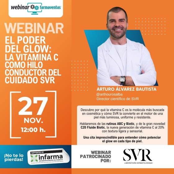 EL PODER DEL GLOW: LA VITAMINA C COMO HILO CONDUCTOR DEL CUIDADO SVR
