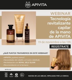 TECNOLOGÍA REVITALIZANTE CAPILAR DE LA MANO DE APIVITA