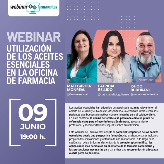 UTILIZACIÓN DE LOS ACEITES ESENCIALES EN LA OFICINA DE FARMACIA